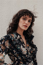 Leon & Harper AW22 Raphia Mahat Dress Black
