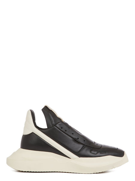 RICK OWENS STROBE GEO GETH RUNNER SNEAKERS