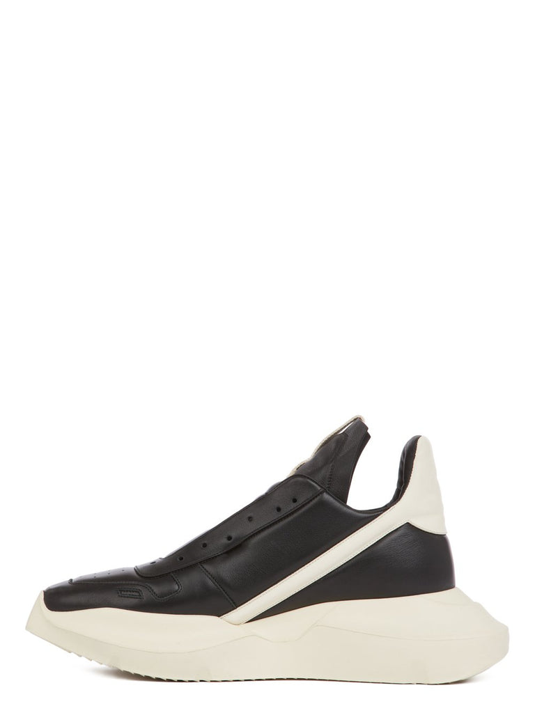 RICK OWENS STROBE GEO GETH RUNNER SNEAKERS