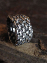 925 Silver Woven Ring