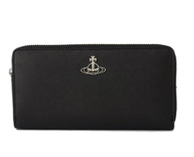 Vivienne Westwood SAFFIANO ZIP ROUND WALLET