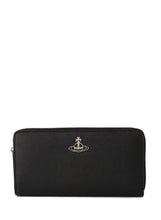 Vivienne Westwood SAFFIANO ZIP ROUND WALLET