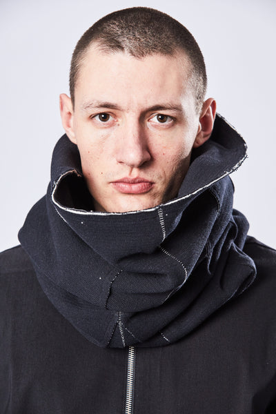 Thom/krom AW23 SCARF 48M BLACK