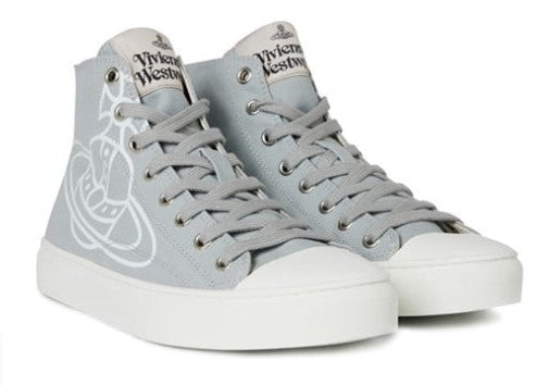 Vivienne Westwood PLIMSOLL HIGH TOP SS23 - PEARL GREY