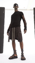 RICK OWENS SS23 EDFU BIKER LEVEL ROUND NECK