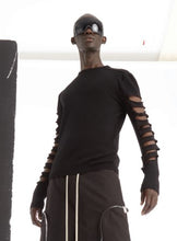 RICK OWENS SS23 EDFU BIKER LEVEL ROUND NECK