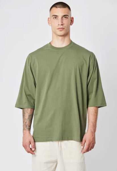 Thom/Krom SS23 M TS 715 Mens T-Shirt - Green