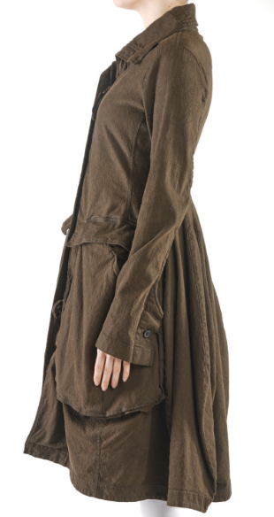 Rundholz AW23 2121207 Coat Available in Black or Khaki