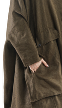 Rundholz AW23 2151206 Coat Available in Khaki or Black
