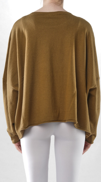 Rundholz AW23 3200701 Wool mix Pullover available in bronze and black