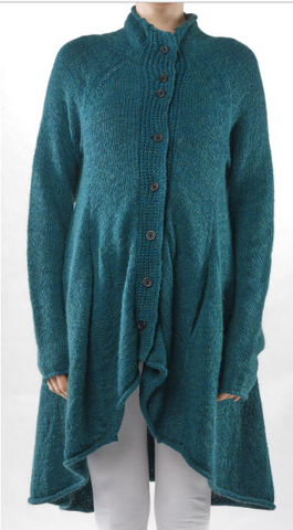 Rundholz AW23 3657107 Cardigan - Ink Forest
