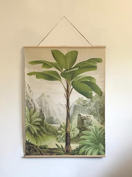 Botanical Canvas wall hanging