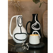 Vase Dolomite White