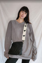 Florrie bag - cloudy with crow strap