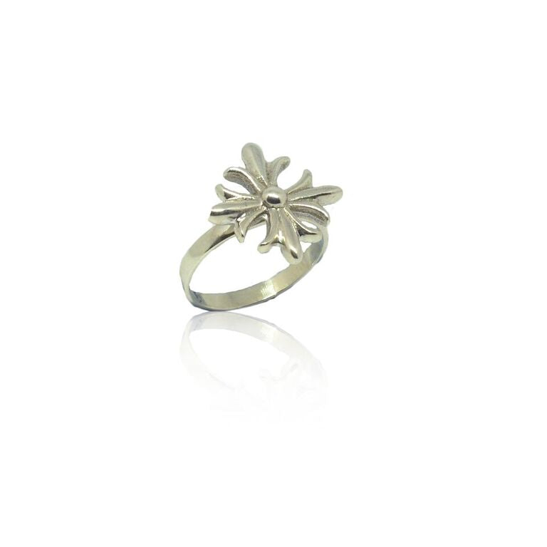 925 Silver Patonce Cross Ring