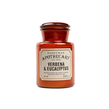 Apothecary Candle- Verbena and Eucalyptus