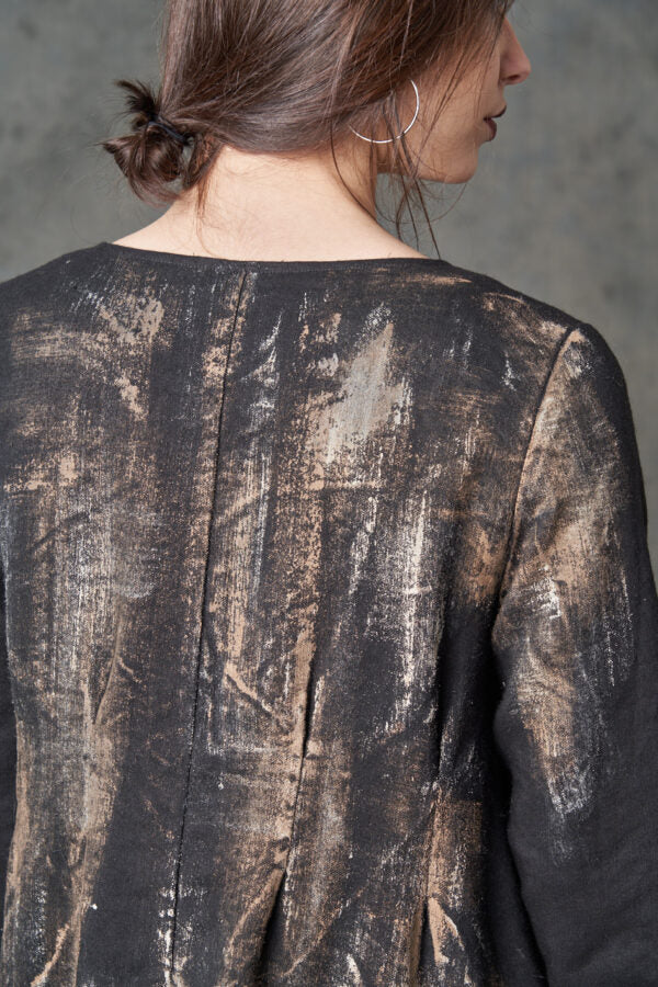 un-namable BB Hand-Painted Spolverino Dress