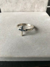 WDTS 925 Silver Small Cross Ring