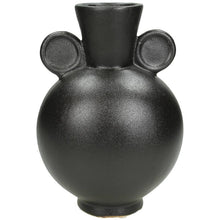 Black Vase W/ Handles