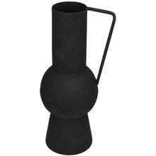 Vase Iron Black