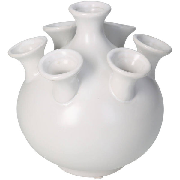 Vase Fine Earthenware White