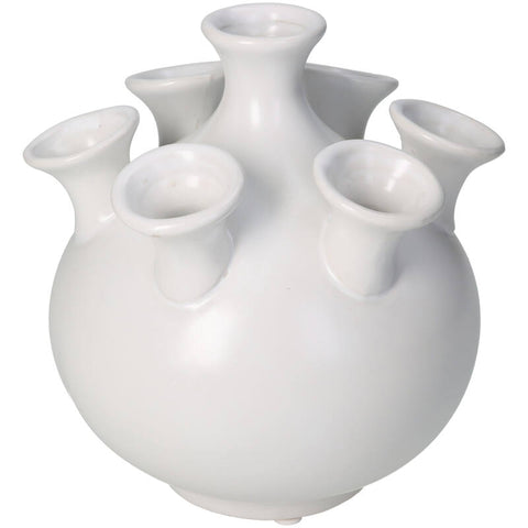 Vase Fine Earthenware White