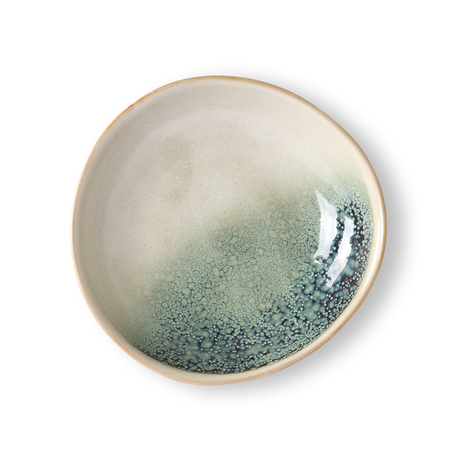 HKliving 70s ceramics: curry bowls, mist (set of 2)