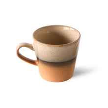 Ceramic 70's americano mug, tornado