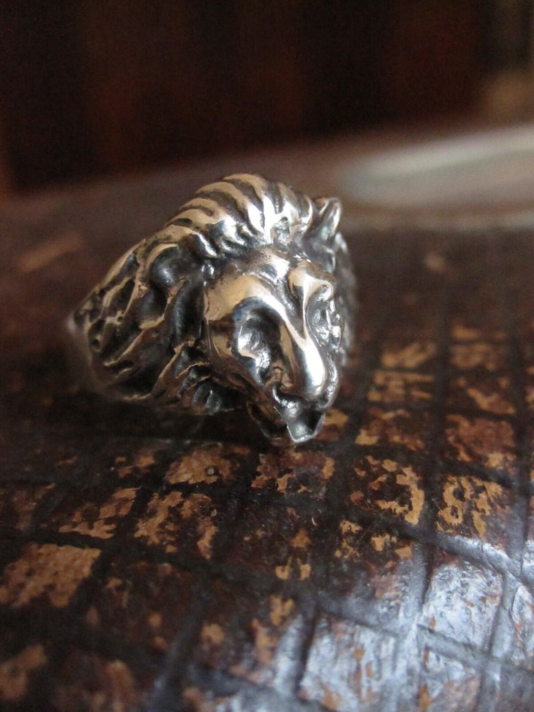 CollardManson 925 Silver Lion Ring