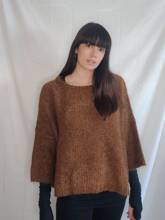 WDTS - Mia Mohair jumper - amber