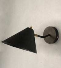 Wall Lamp, Antera, Black finish iron