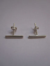 925 Silver Bar Earrings