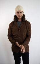 WDTS Mens Worker Jacket Brown