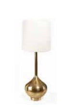 DAY CUE LAMP INCL SHADE IN LINEN