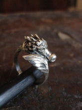 CollardManson 925 Silver Dragon Ring