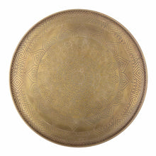 Conan Tray, Gold, Metal