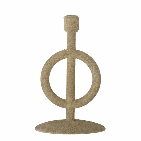 Flikka Candlestick, Nature, Polyresin