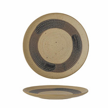 Solange Plate, Nature, Stoneware