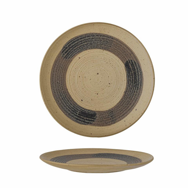 Solange Plate, Nature, Stoneware