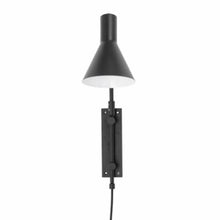 Edil Wall Lamp, Black, Metal
