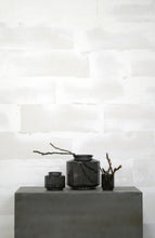 Angled vase The edge - grey - large