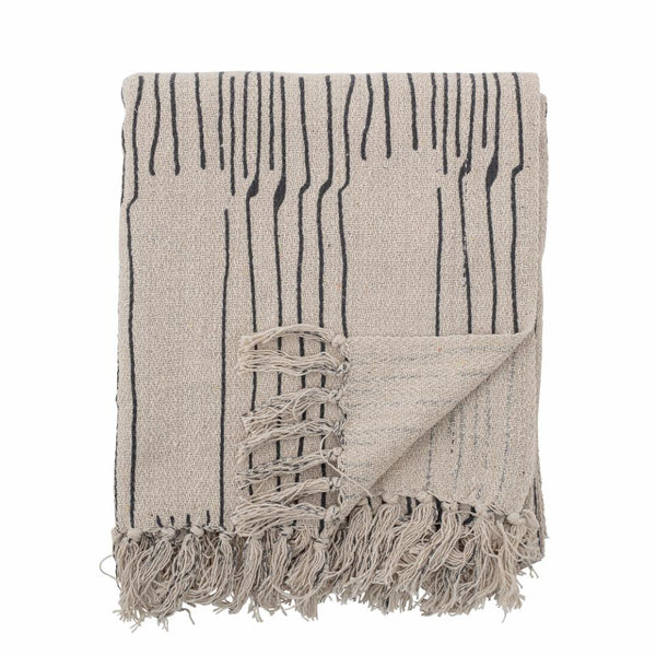 Celly Throw, Nature, Recycled Cotton
