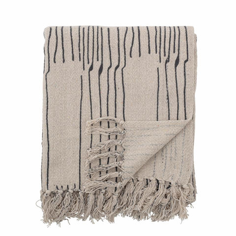 Celly Throw, Nature, Recycled Cotton