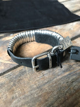 Goti 925 Oxidised Silver circles bracelet BR158