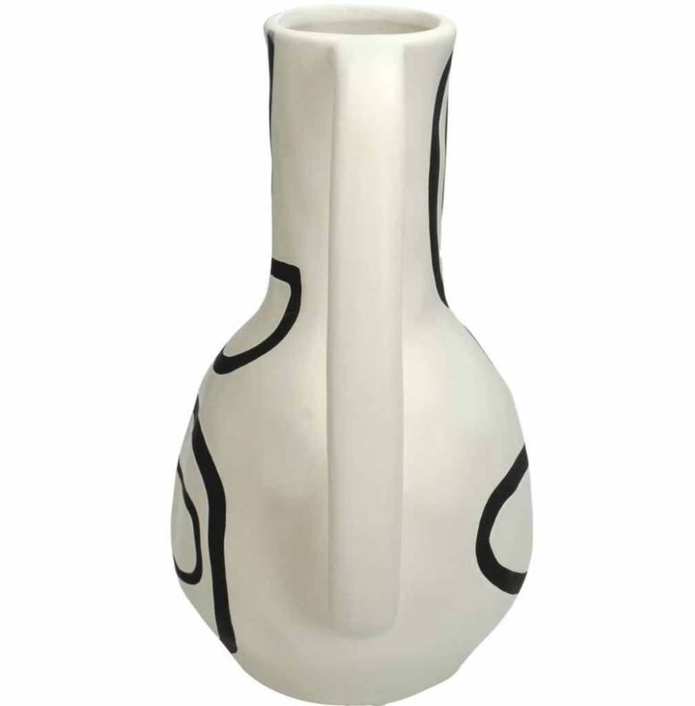 Vase Dolomite White