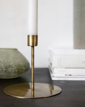 Candle stand, Anit, Antique brass 13cmx12cm