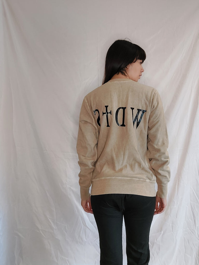 WDTS CREWNECK HEAVYWEIGHT SWEATSHIRT OATMEAL