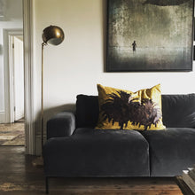 Big Mustard Palm Cushion