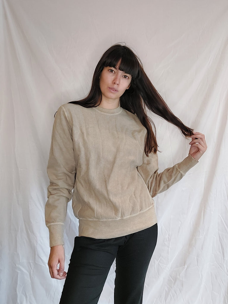 WDTS CREWNECK HEAVYWEIGHT SWEATSHIRT OATMEAL