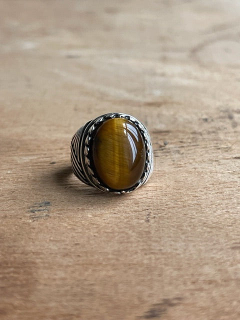 Ottoman Tiger’s Eye Ring